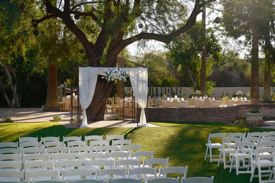 Outdoor ceremony