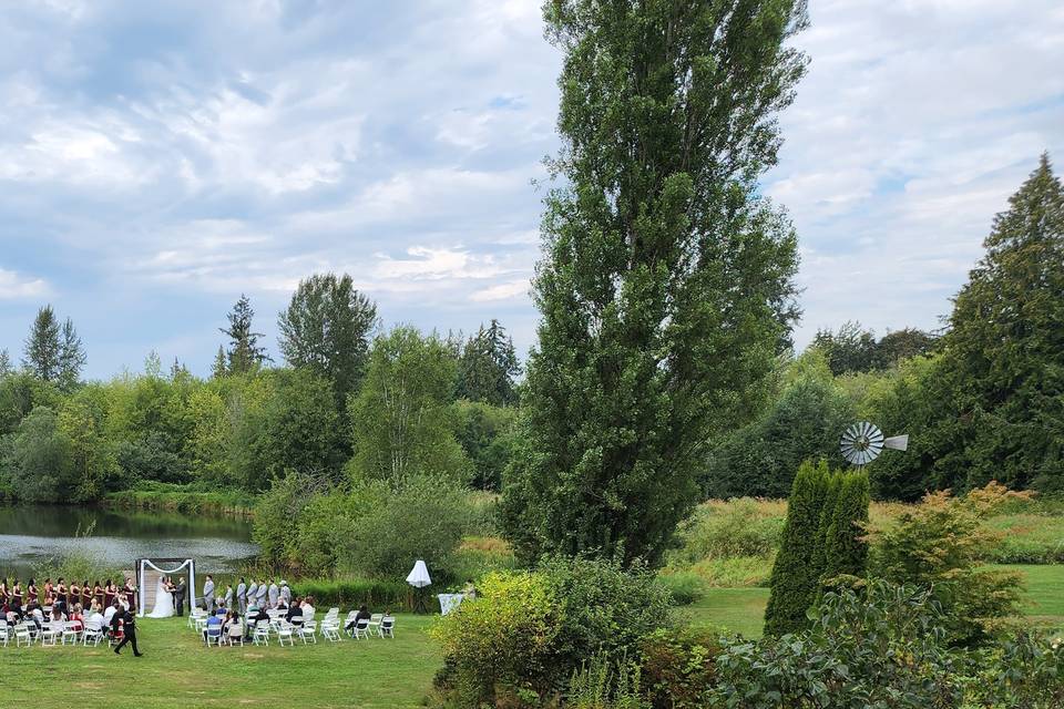 Panoramic View of Lake