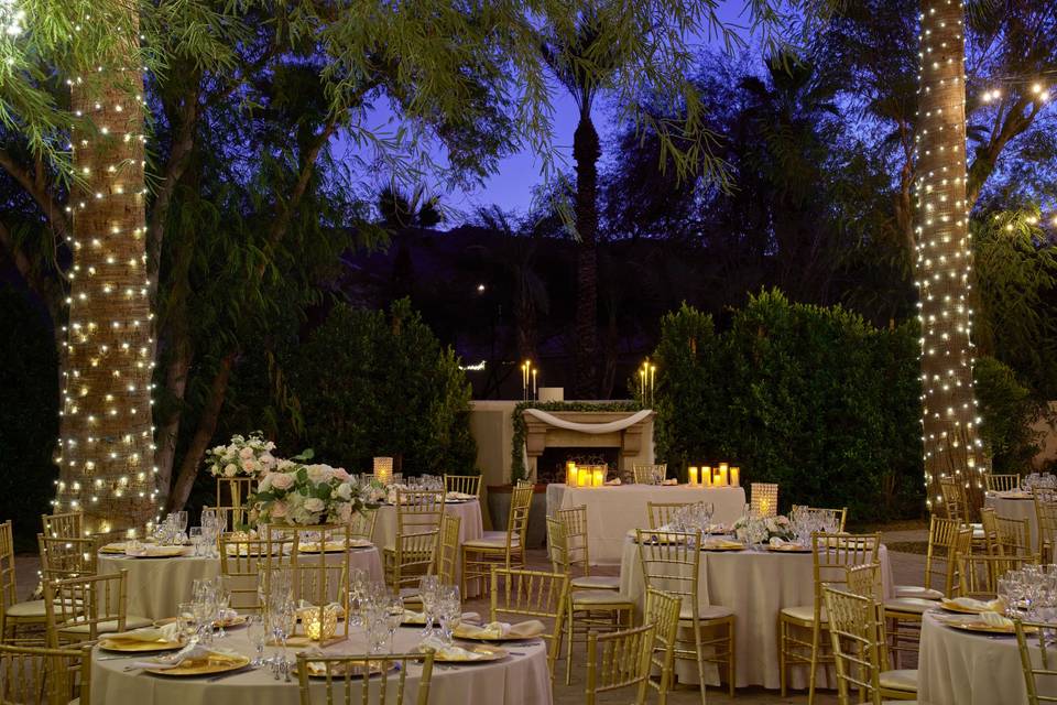 Outdoor reception