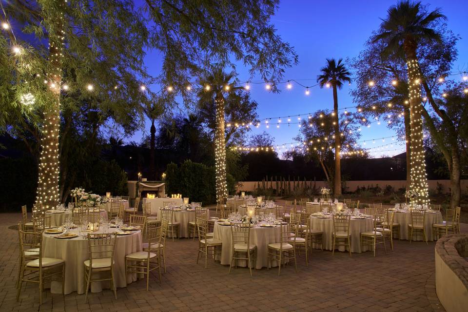 Outdoor reception