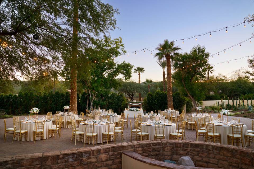 Outdoor reception
