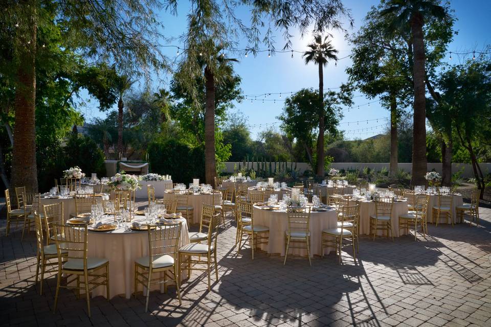 Outdoor reception