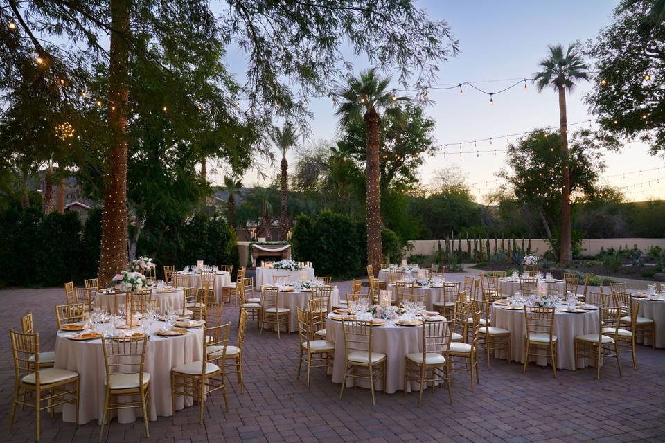 Outdoor reception