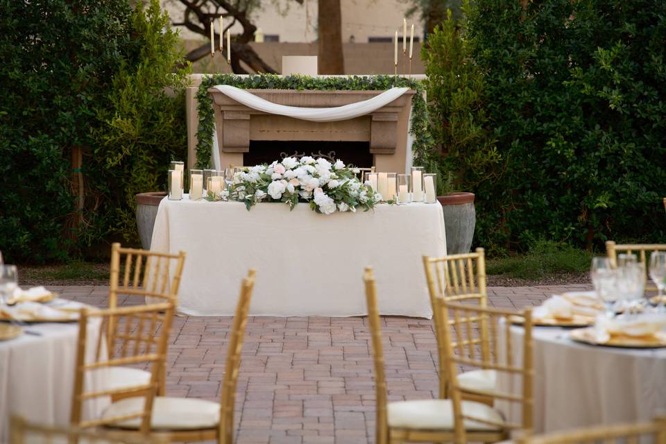 Outdoor reception