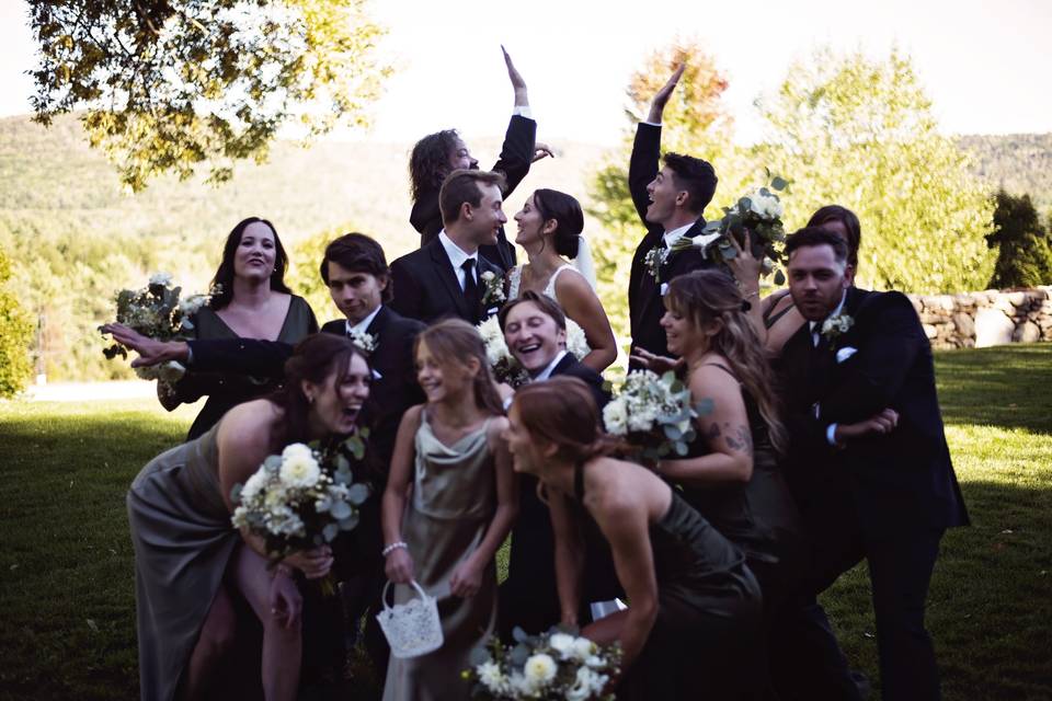 Wedding party - Yeaton Photography