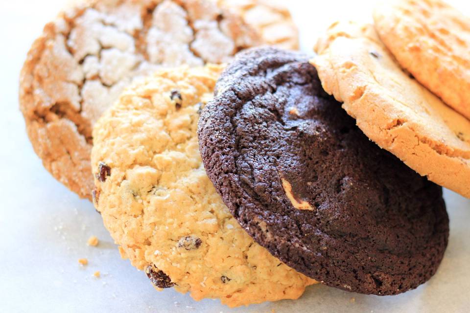 Variety of cookies