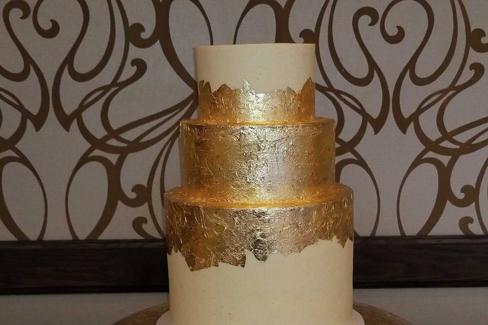 Gold Leaf and Buttercream