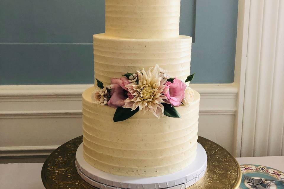 Buttercream and Flowers