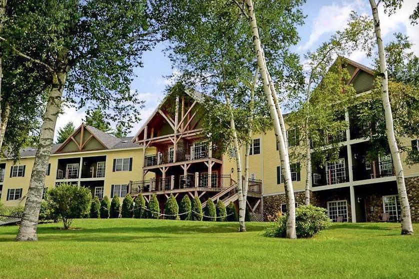 Exterior view of the Mountain Edge Resort and Spa