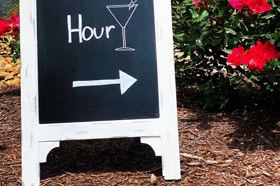 Chalkboard signs