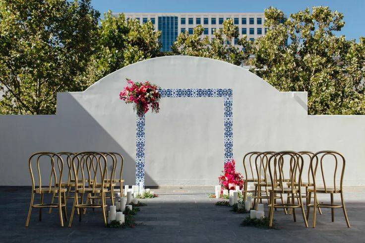 Cute ceremony site