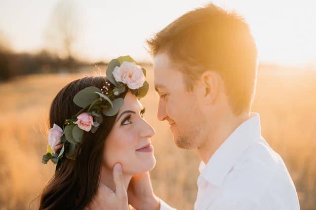 Beautiful flower crown