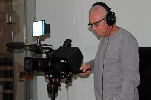 Mark at work