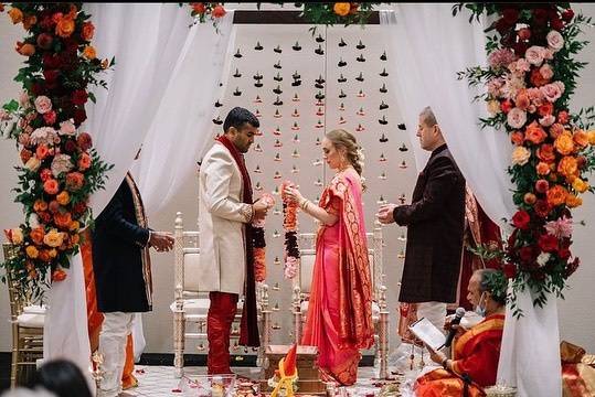 Wedding couple