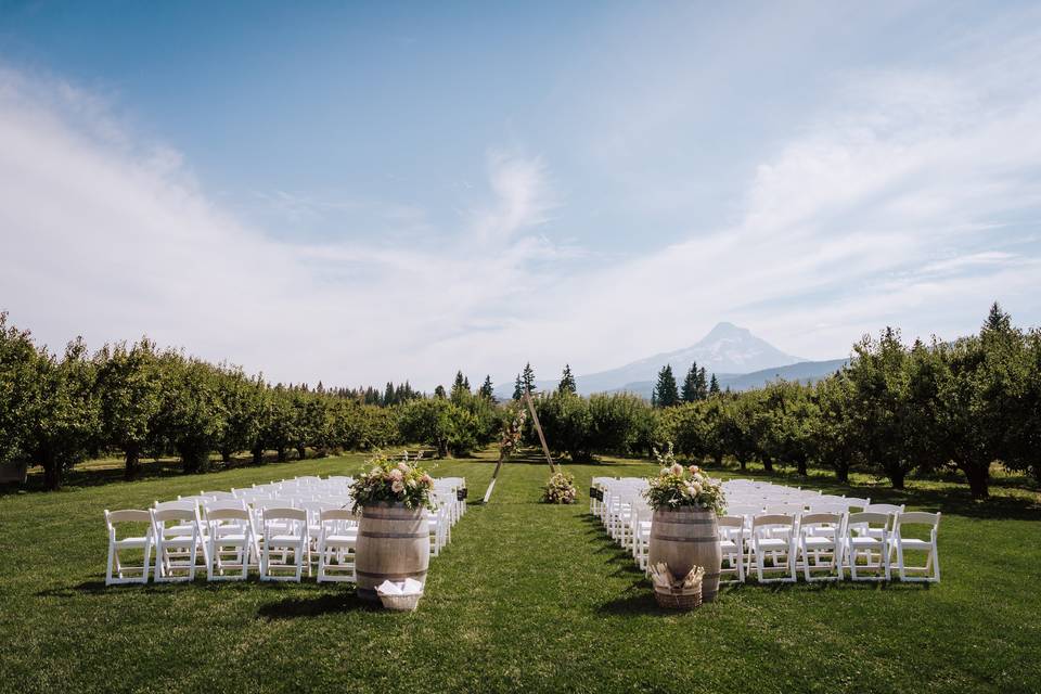 Mt. View Orchards Wedding
