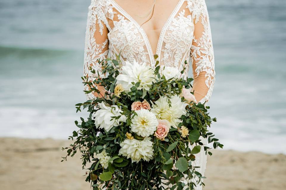 Stunning wedding florals