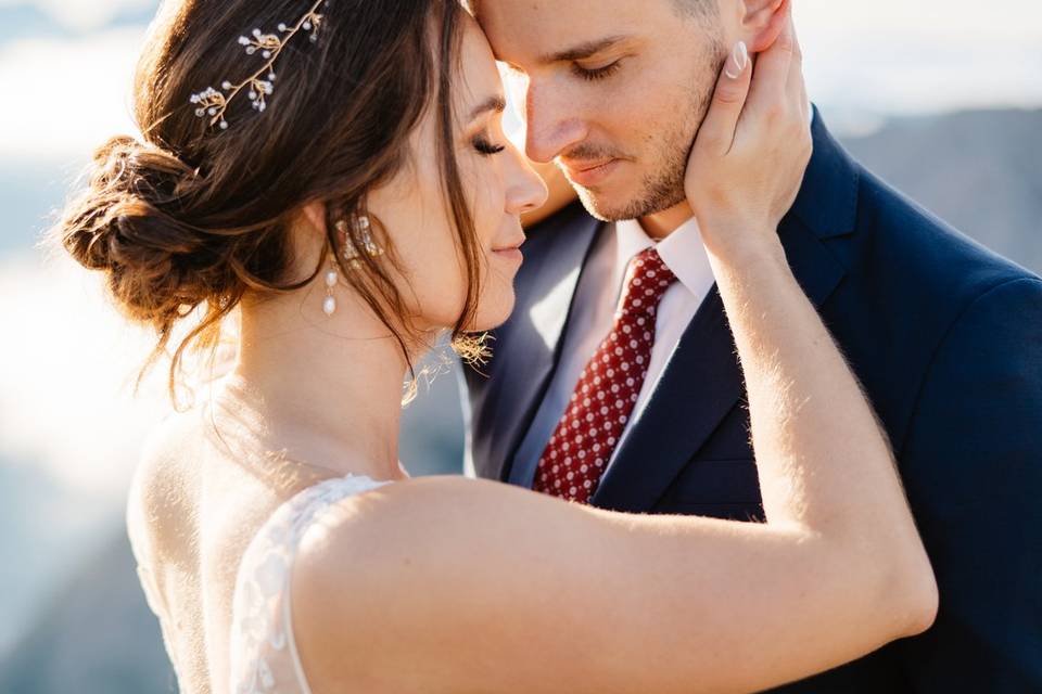 Bride Make-up & hair Dolomites