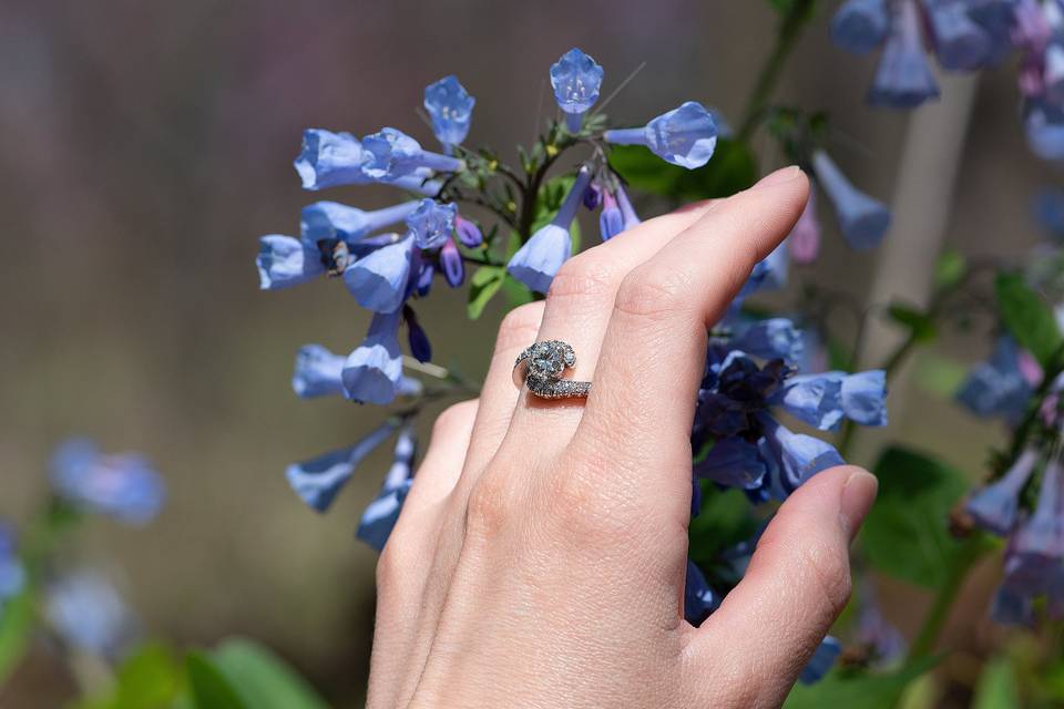 Antique diamond ring