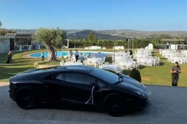 Lambo entrance