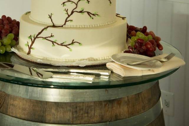 Wedding cake - KCO Photography