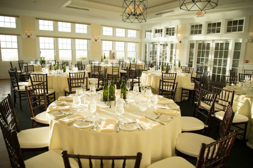 Lavish reception setting