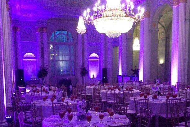 Wedding reception venue