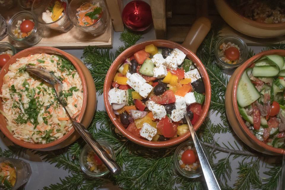 Greek and Mediterranean Salads