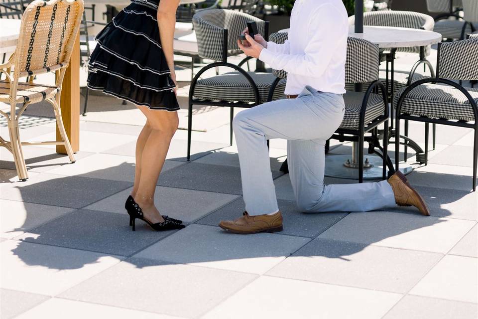 Proposal on the Rooftop