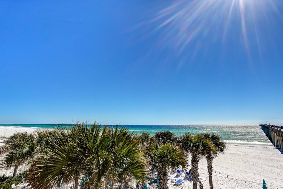 Beautiful day on the beach