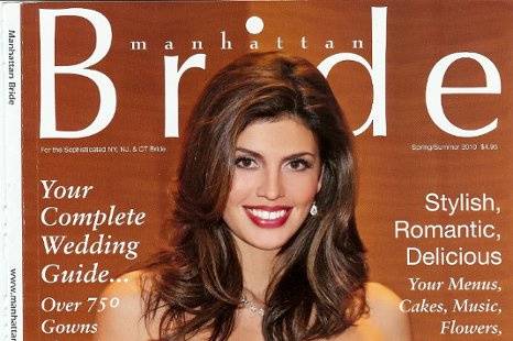 As seen in the Spring Issue of Manhattan Bride Magazine