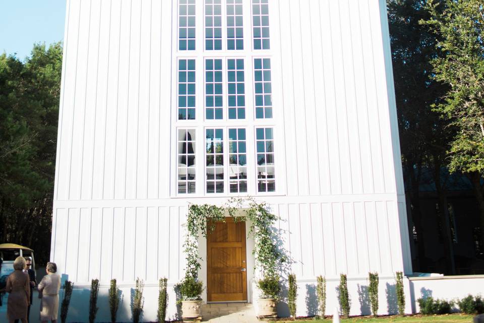 Chapel in seaside