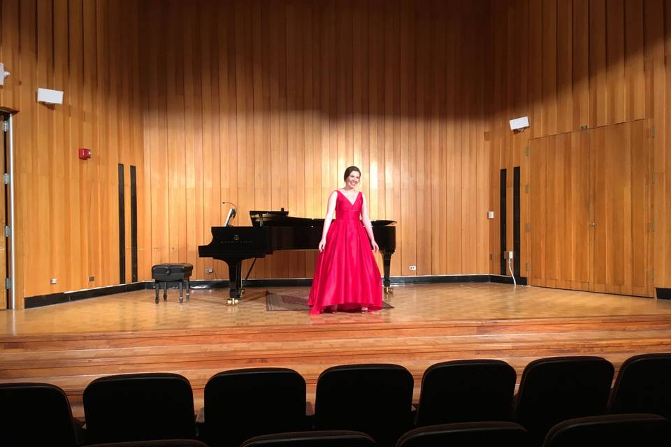 Performance of Senior Recital