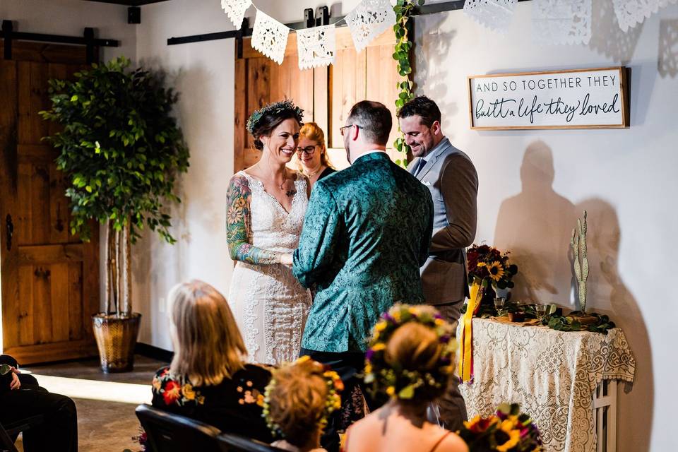 Ceremony in the Gathering Room