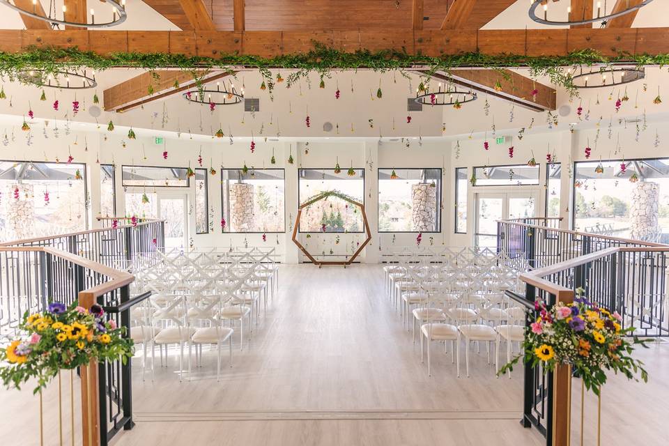 Ceremony & Ceiling Florals