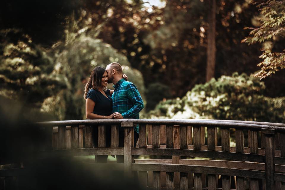 Bridge photo shoot