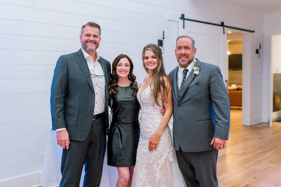 Venue Owners With Newlyweds