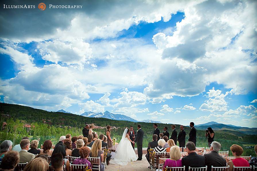 Outdoor wedding