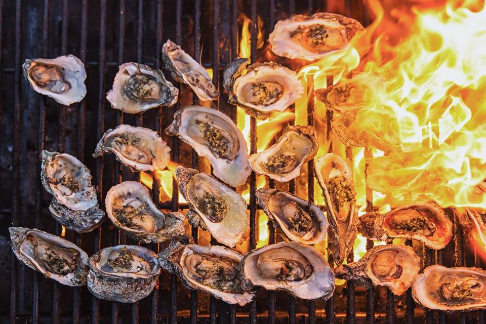 Grilled Oysters