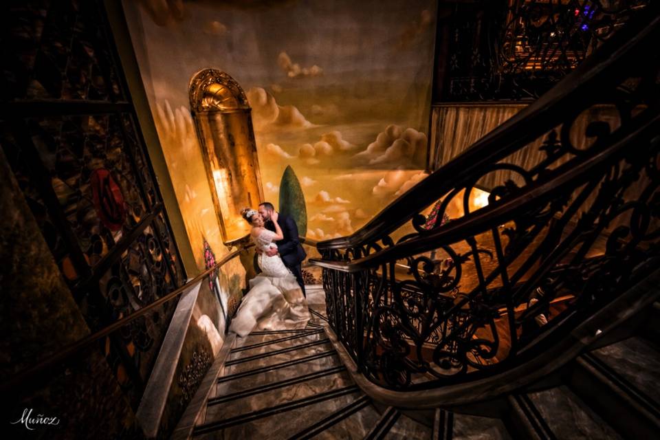 Staircase to The Cruz Ballroom