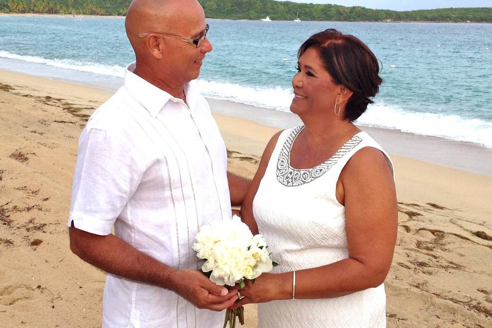 Wedding Vows Renewal - Vieques Island, Puerto Rico