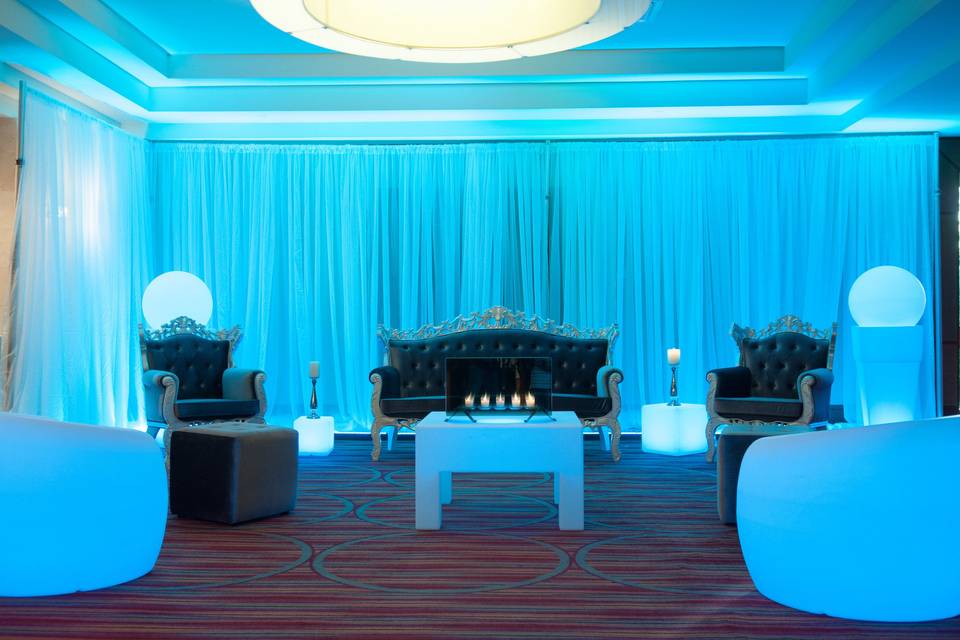 Lounge Area Decor -