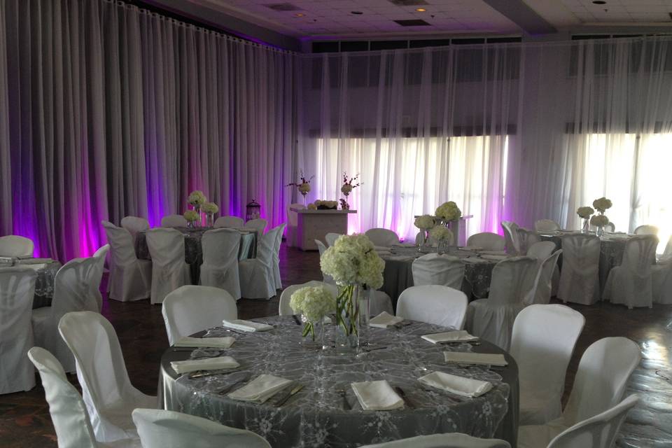 Wedding Decor at Escambron Beach Club & Convention Center - San Juan, PR