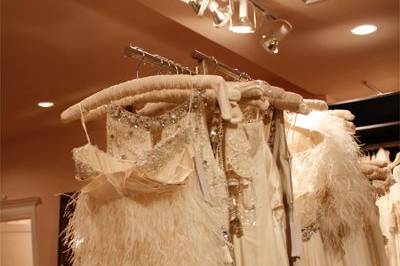 Array of bridal dresses