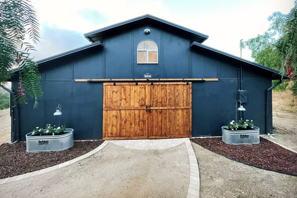 Barn Exterior/Reception Space