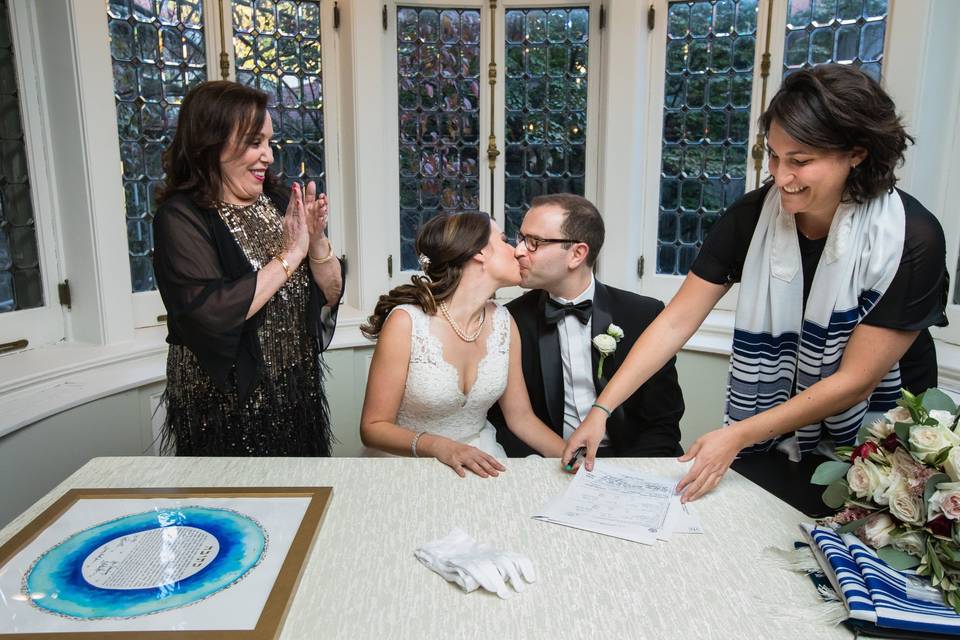 Ketubah signing