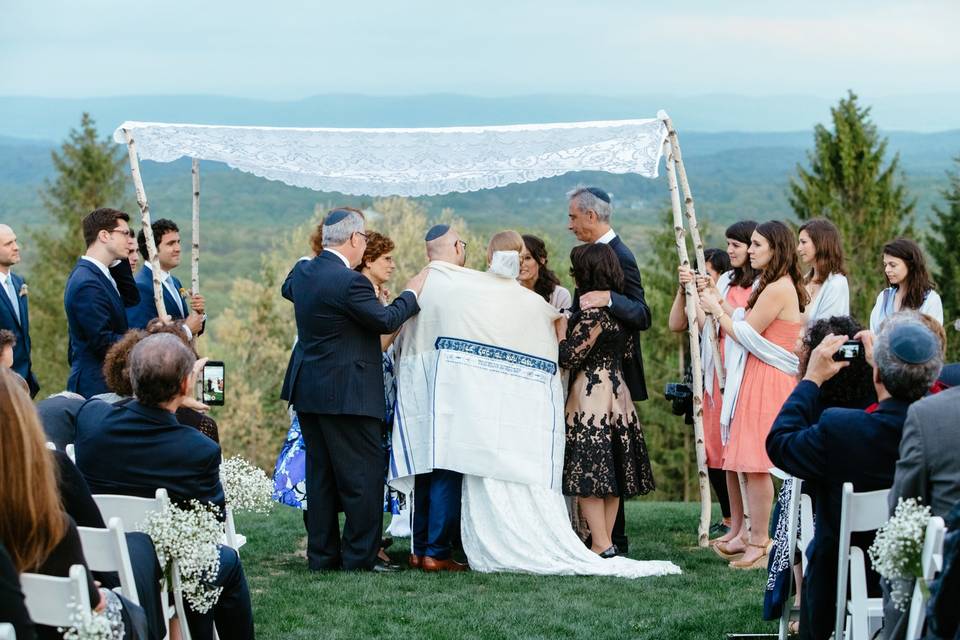 Outdoor wedding