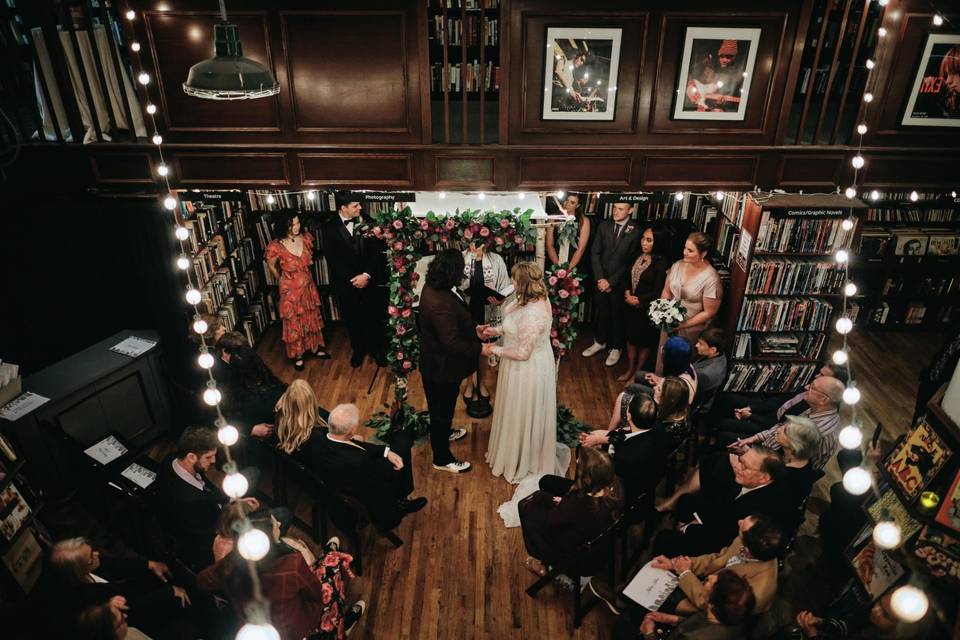 Book Store Wedding