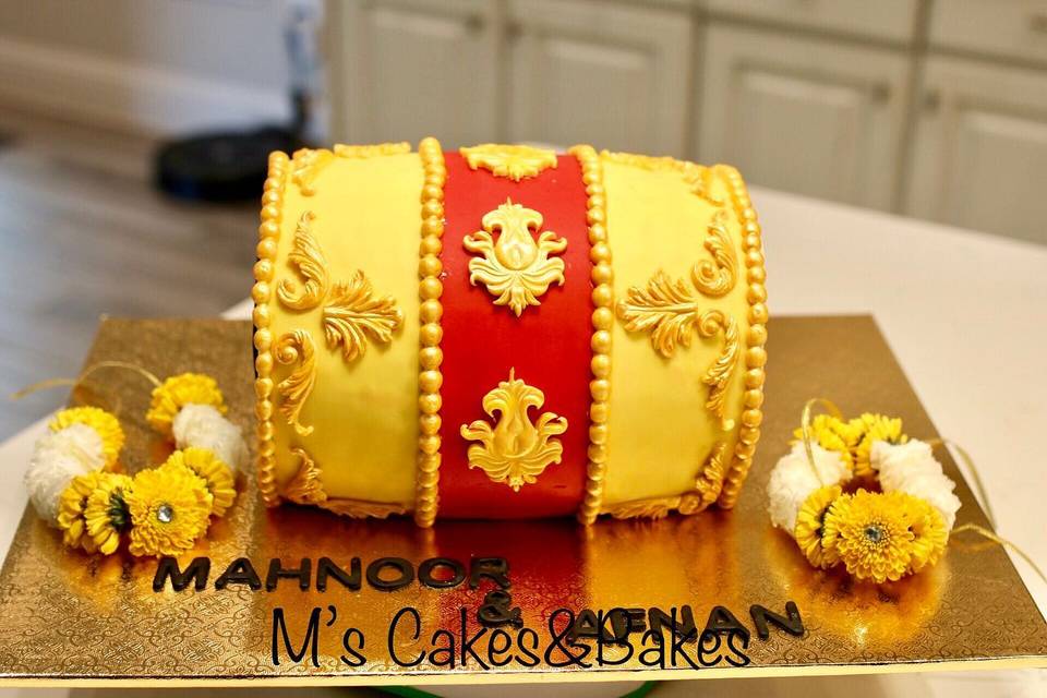 Dholki - Engagement cake