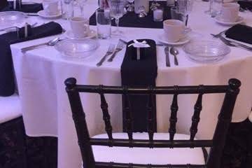 Wedding table set-up