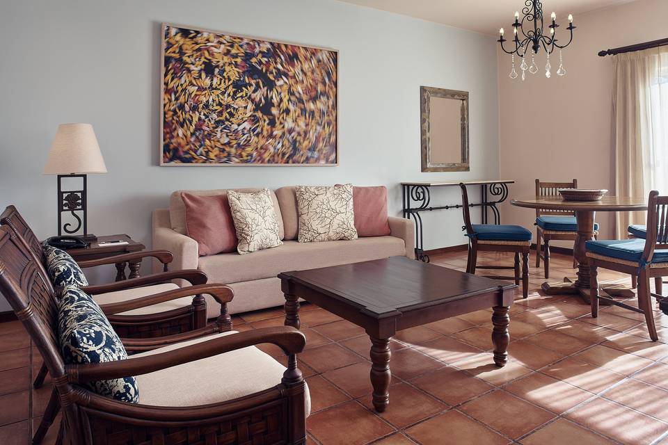 Luxury Suite living room
